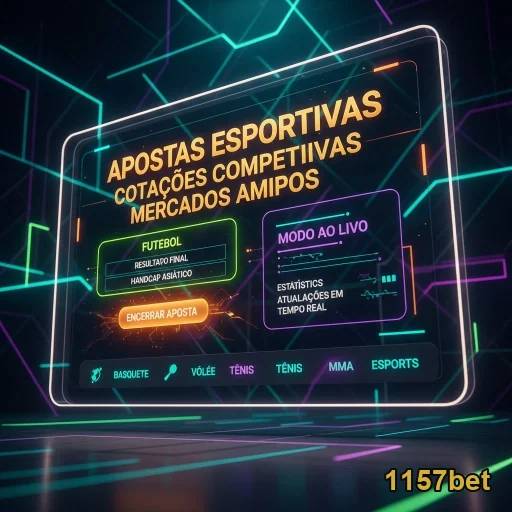 Ilustração de Explore as melhores apostas esportivas na 1157bet