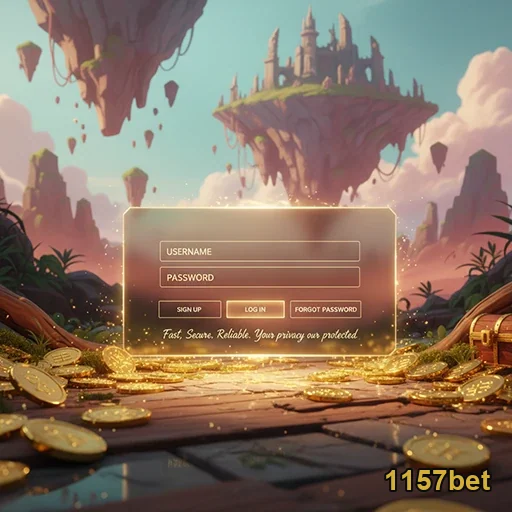 Ilustração de Cadastro simples para serviços VIP na 1157bet