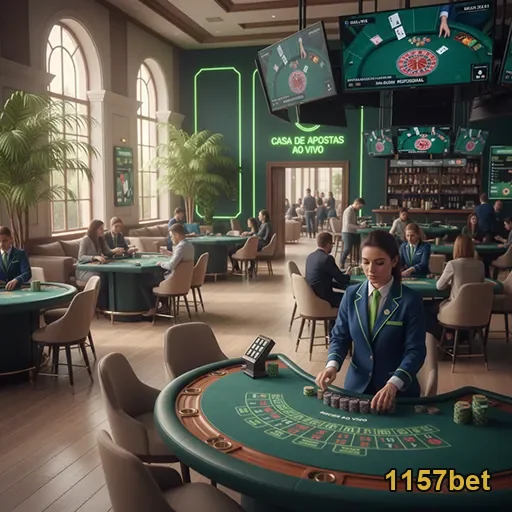 Ilustração de Experimente os jogos online na 1157bet com segurança e prazer