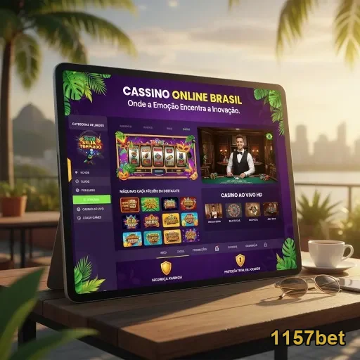 Ilustração de Slot Games com Diversão Imediata e Grandes Temas